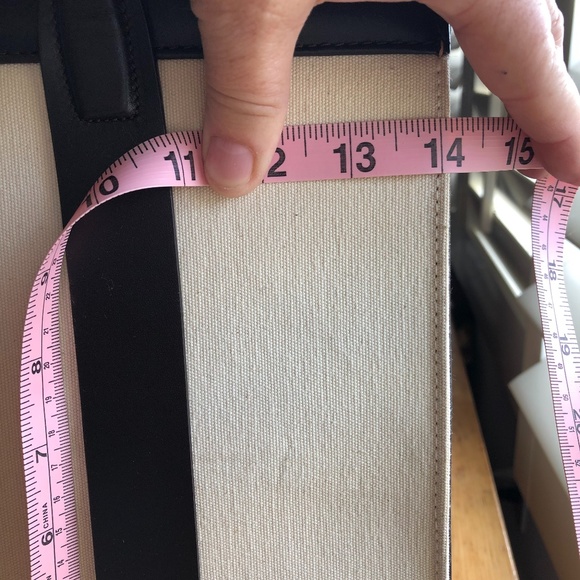 GIORGIO ARMANI white linen bag - Picture 4 of 15